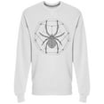 thumbnail image 1 of Spider Geometric Drawing Tattoo Sweatshirt Men -Image by Shutterstock, Male Large, 1 of 2