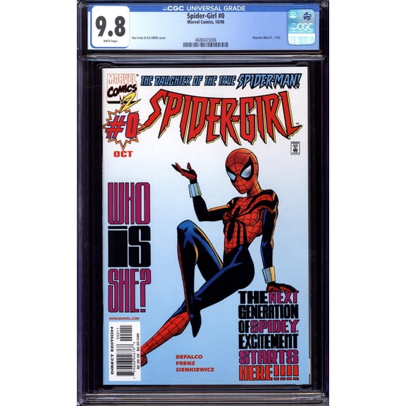 Spider-Girl #0 - CGC 9.8 Comic Book