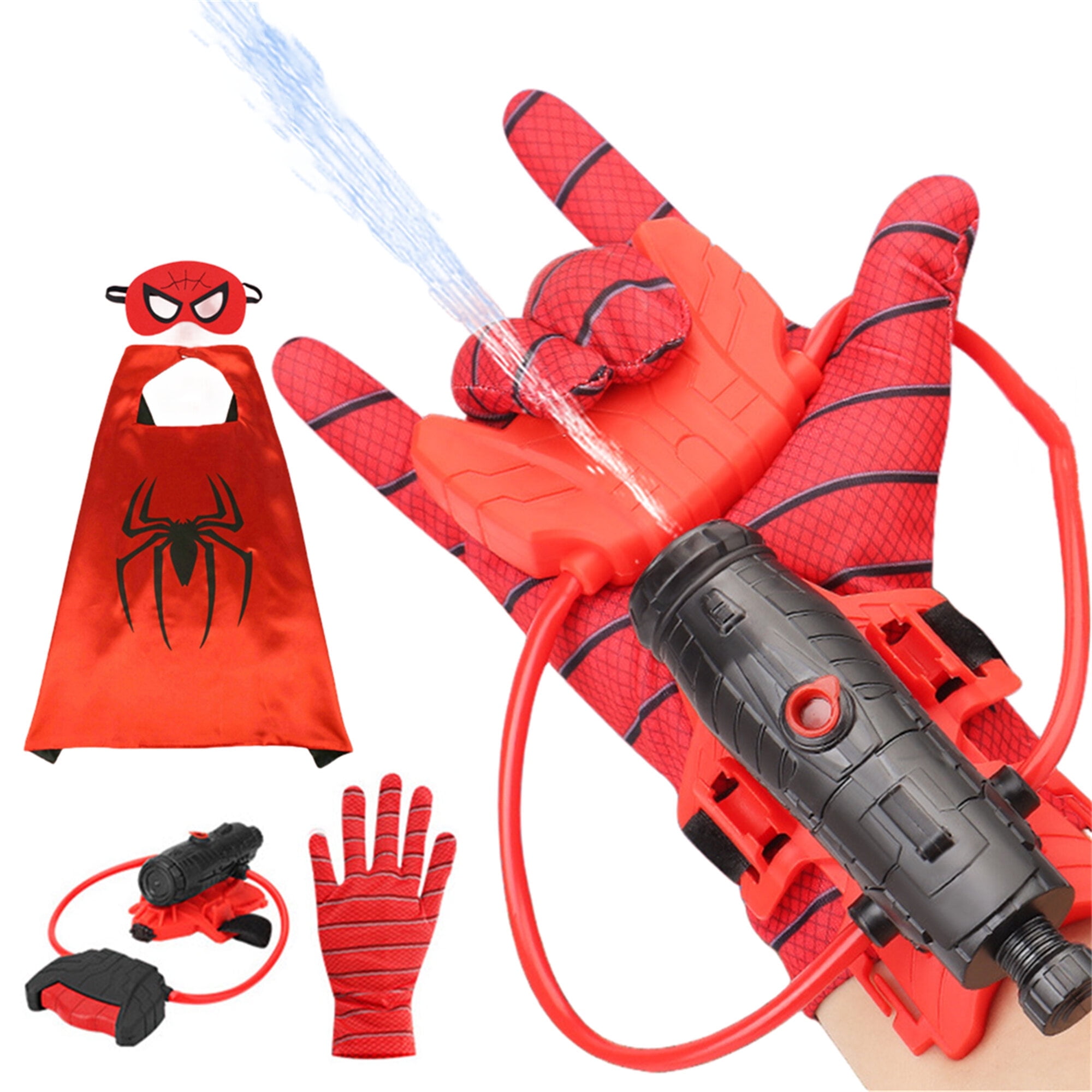 Litotail Spider Gloves Man Web Shooter Toy Water Blaster Gun for Boys Superhero Toy for Kids