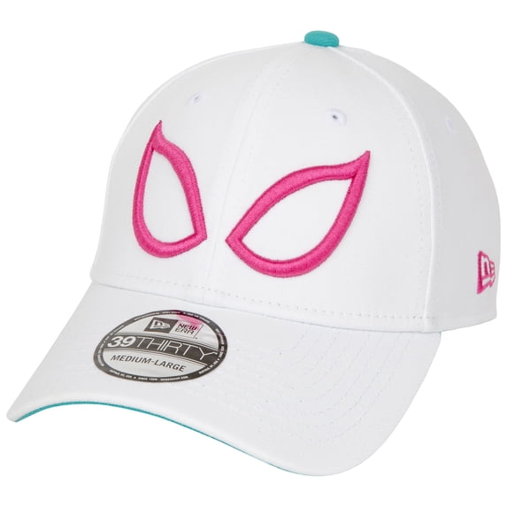Spider-Gwen 862879-small-med Spider-Gwen Character Armor Era 39Thirty Fitted Hat, White - Small & Medium