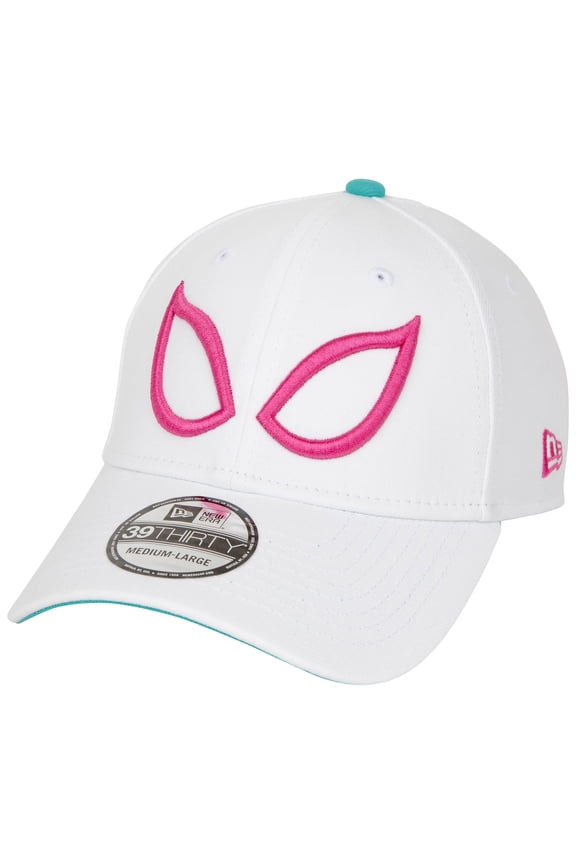 Spider-Gwen 862879-small-med Spider-Gwen Character Armor Era 39Thirty Fitted Hat, White - Small & Medium