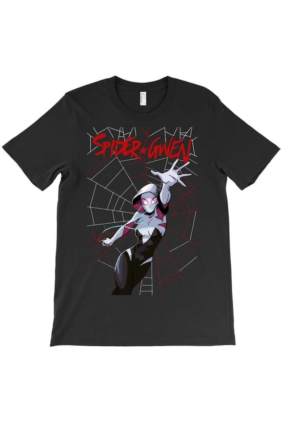 Spider Gwen, Funny Comic Book Parody Graphic Tee, Hero - Funny Gift for Him, H26851 Unisex T-Shirt, Up to 5XL Available