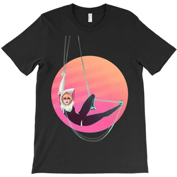 Spider Gwen, Funny Comic Book Parody Graphic Tee, Hero - Soft Touch, H39990 Unisex T-Shirt, Up to 5XL Available