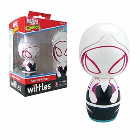 Spider-Gwen Wittles Wooden Doll 2018 SDCC EE Exclusive NEW