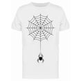 thumbnail image 1 of Spider Hanging From Complete Web Tee Men's -Image by Shutterstock, 1 of 2