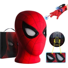 Spider Hero Mechanical Eyes Homecoming Mask - Hero Full Mask Moving Lenses Cosplay Wearable Prop