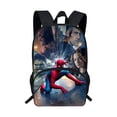 thumbnail image 1 of Spider Hero Pattern Print Backpack with Web Design for Teens Large Capacity Student Schoolbag with Water Resistant Fabric and Storage Compartments #65, 1 of 5