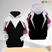 Spider Heroine 3D Hoodie, Gwen Stacy Cosplay T-Shirt, Superhero Costume