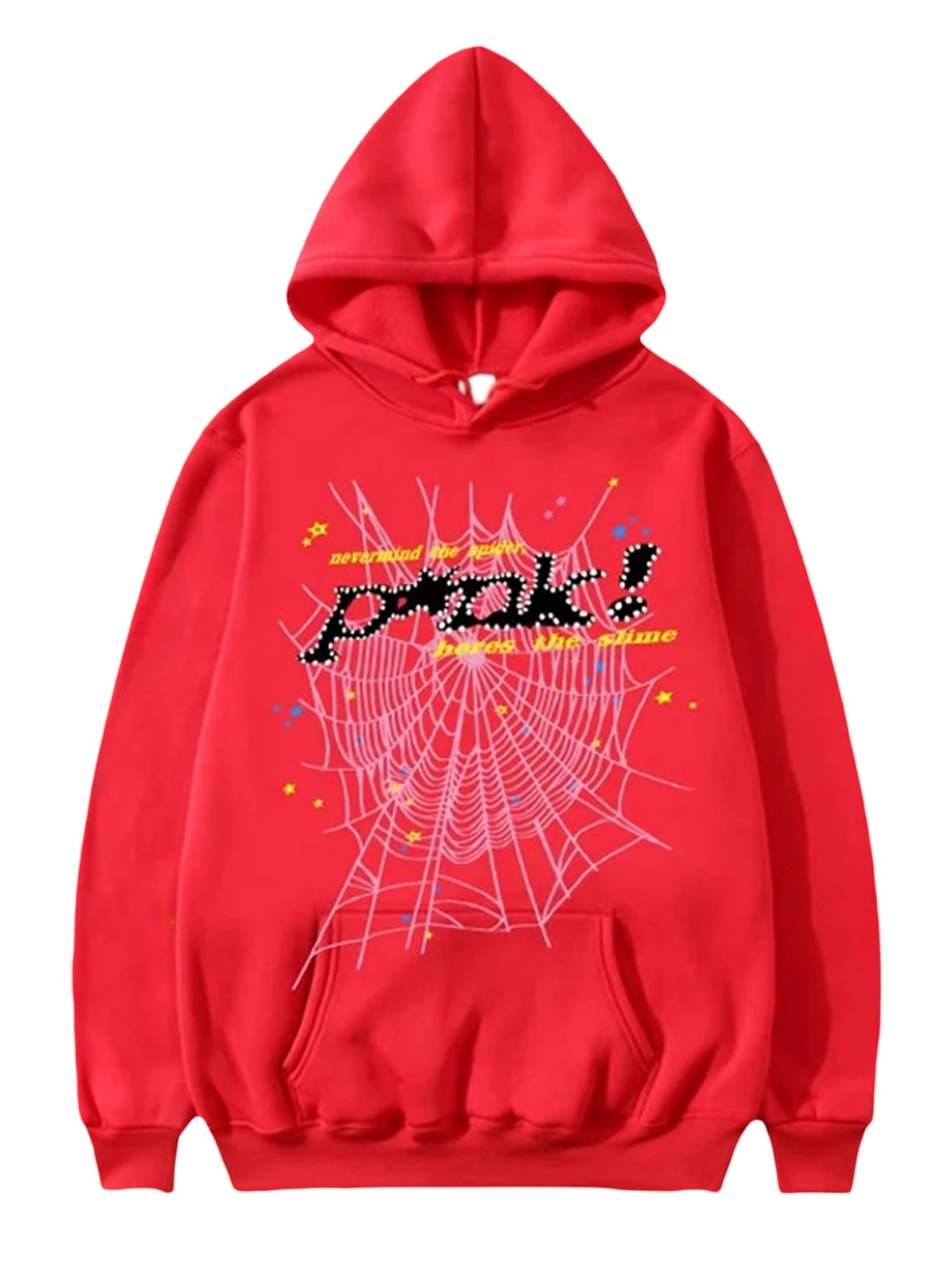Spider Hoodie Set for Women Man Hip Hop Loose Sweatshirt Sport Tracksuits  Pants Y2K Long Sleeve Pullover Hoodies 