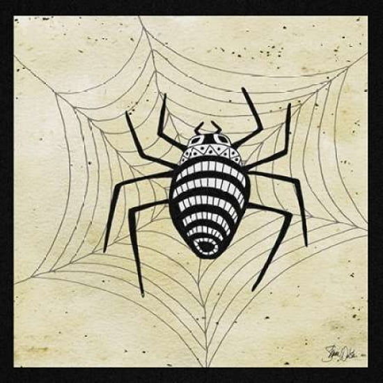 Spider Illustration I Canvas Art - Shanni Welsh (24 x 24)