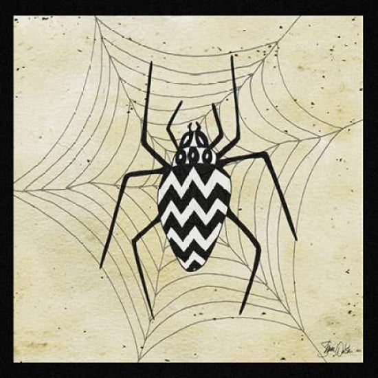 Spider Illustration II Canvas Art - Shanni Welsh (24 x 24)
