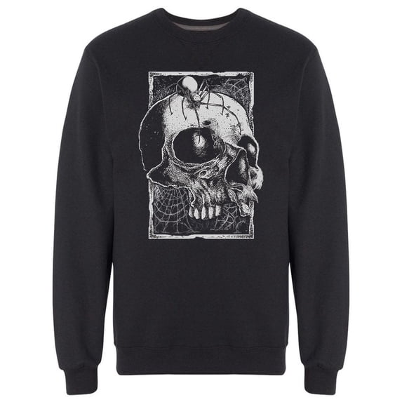 Spider Infection Graphic Sweatshirt Men -Image by Shutterstock, Male Small