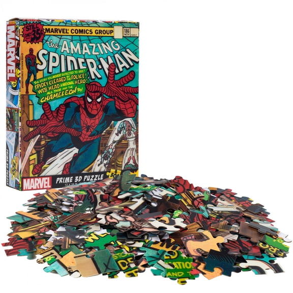 Spider-Man #186 3D Lenticular 300pc Jigsaw Puzzle