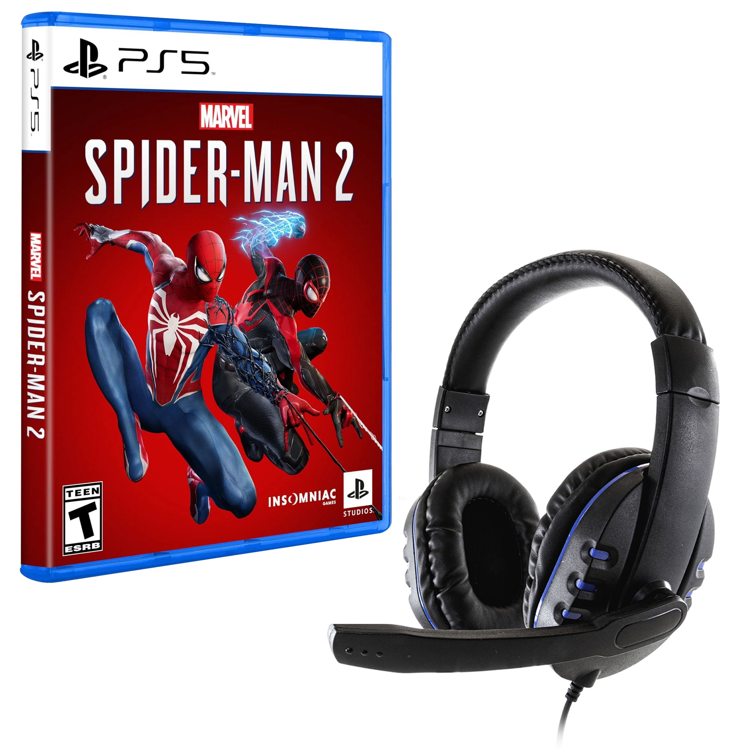 Spider Man 2 Game with Universal Headset 