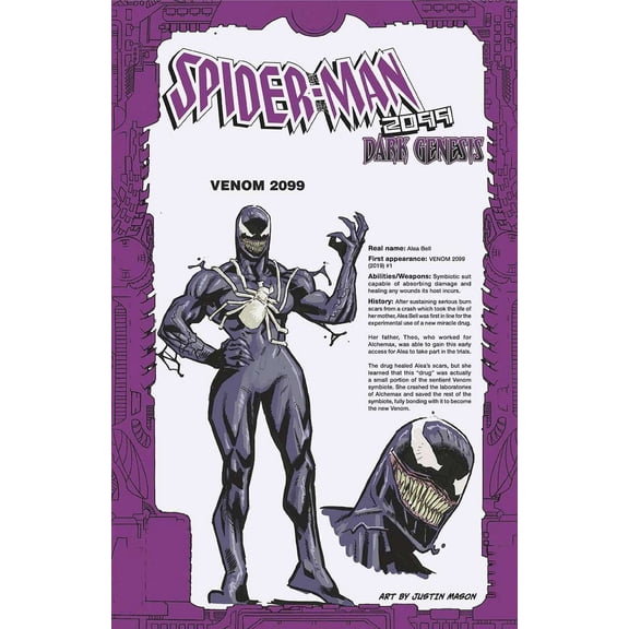 Spider-Man 2099: Dark Genesis #5C VF ; Marvel Comic Book