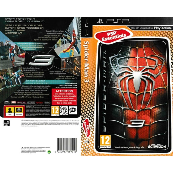 Spider-Man 3 - PlayStation Portable