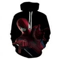 SpiderMan 3D Printing Novelty Hoodies,Dye Hoodie With Anime Characters