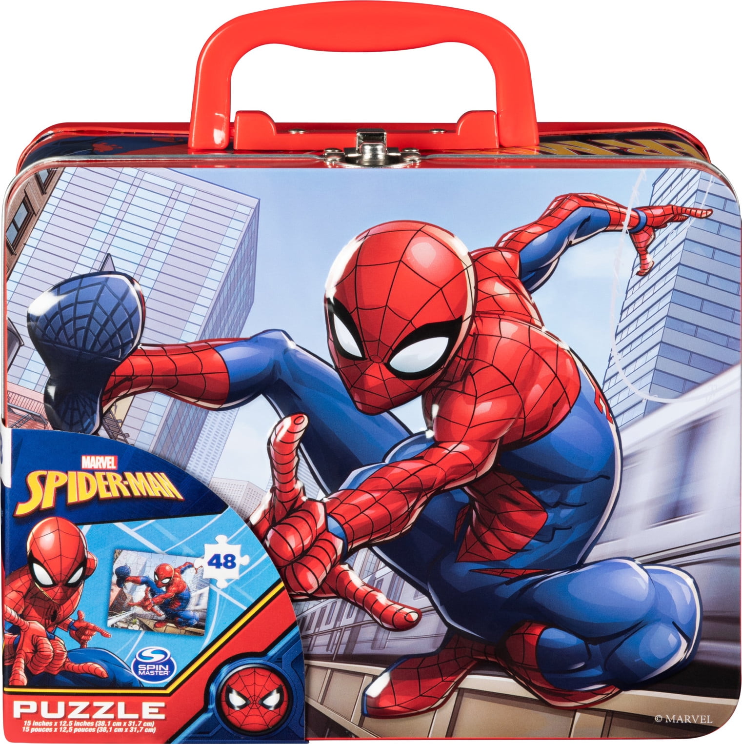 Marvel Spider-Man 48-Piece Puzzle with Resealable Bag