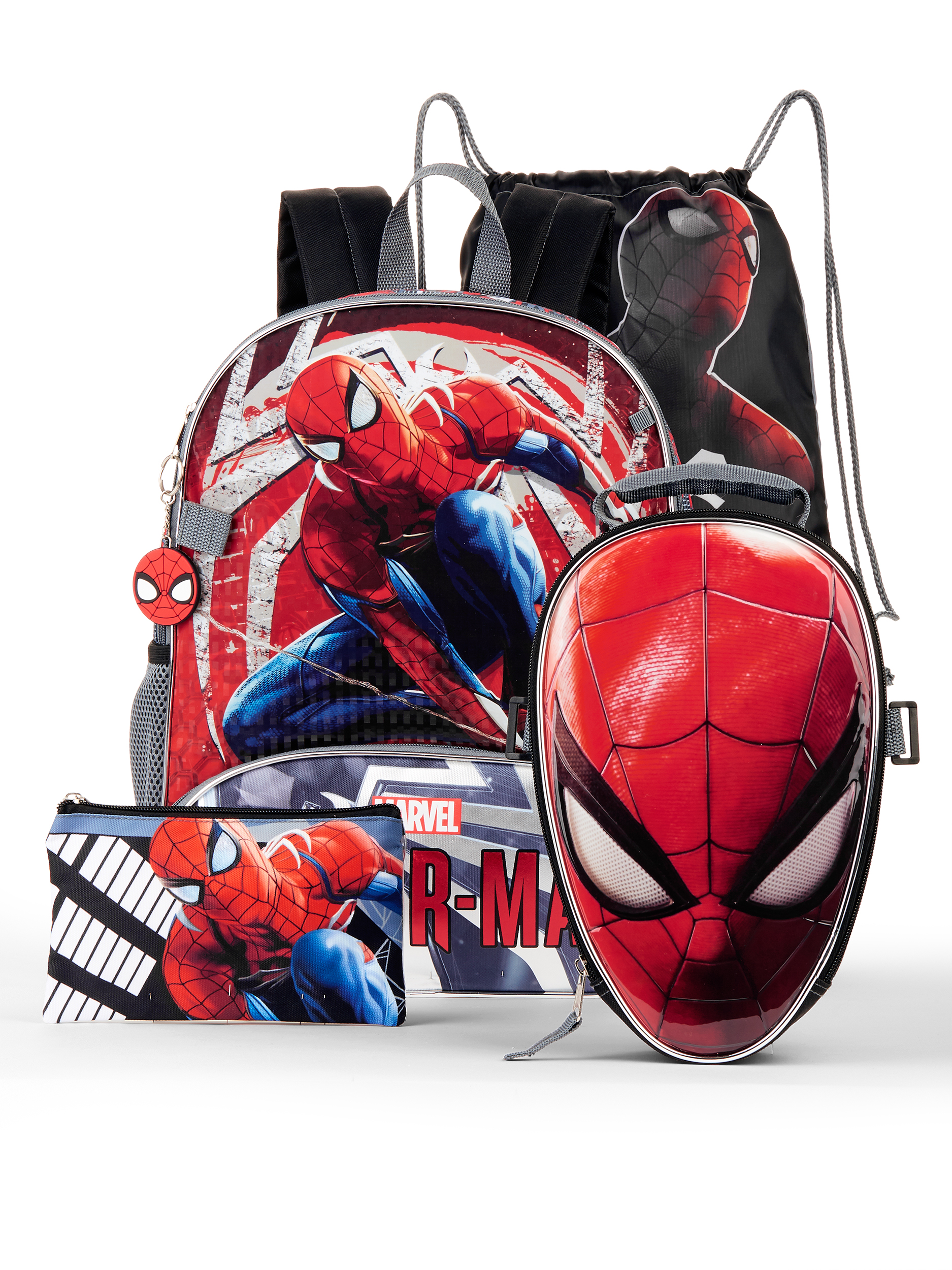 Spider-Man 5-Piece Backpack Set - image 1 of 5