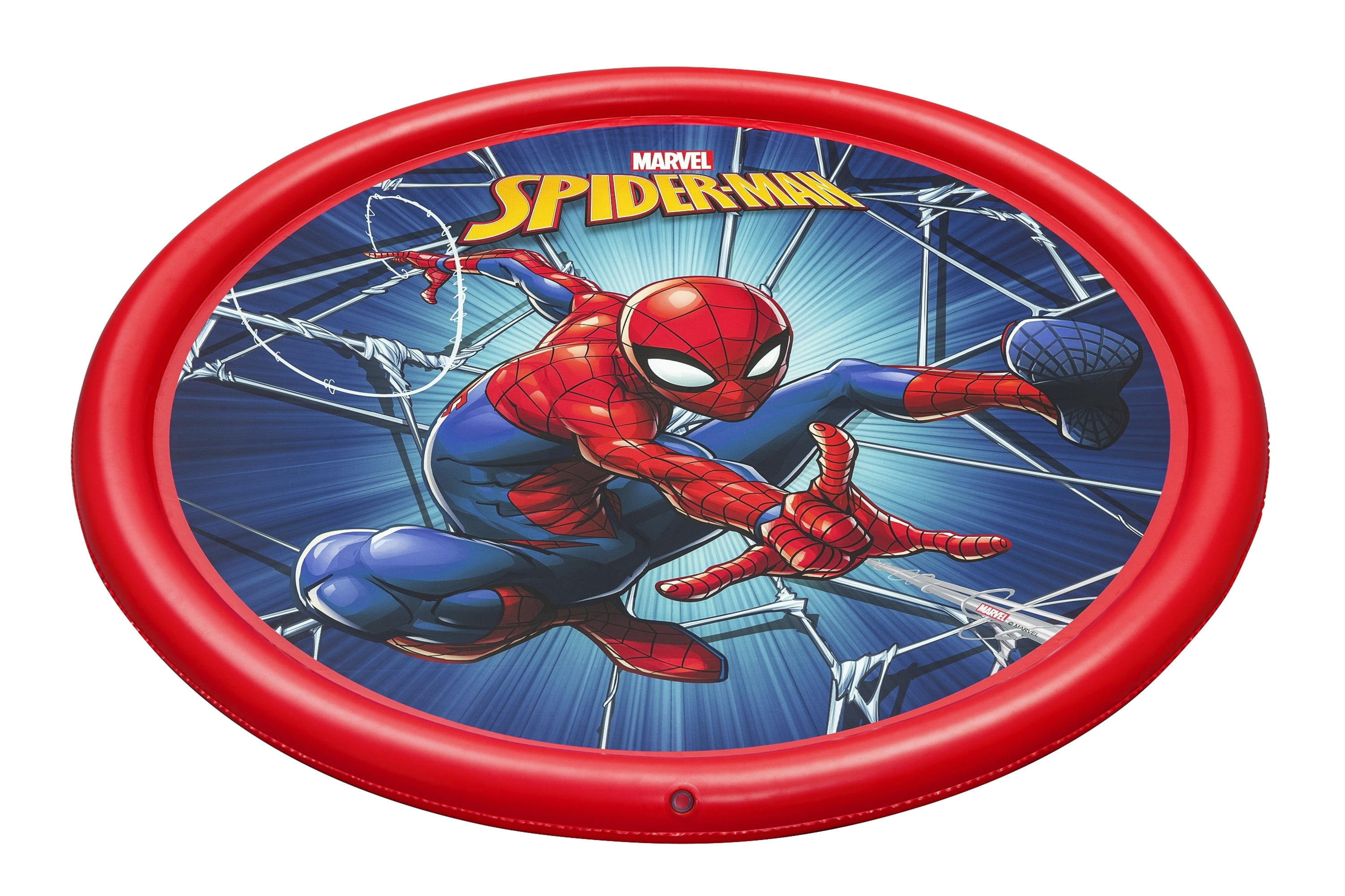Marvel Spider-Man Red and Blue Outdoor Splash Pad for Kids