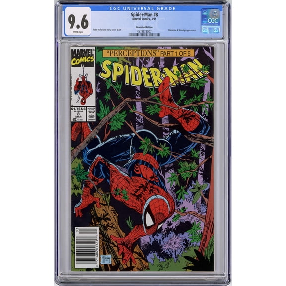 Spider-Man #8 - CGC 9.6 Comic Book