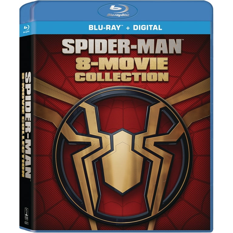 洋画・外国映画 SPIDER-MAN 8 MOVIE COLLECTION DVD Marvel Multi Collection Spider-Man 8 Movie Pack Blu-ray +
