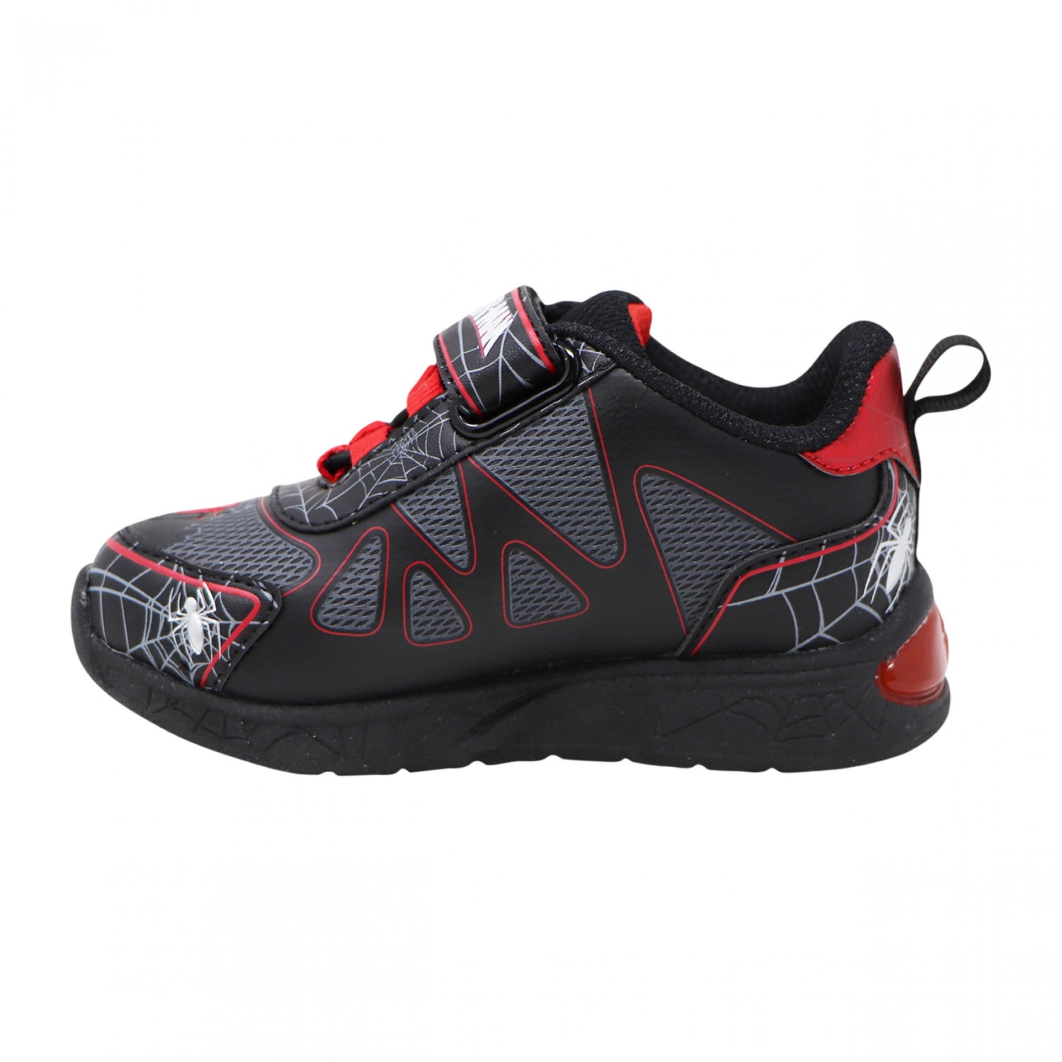 Spider-Man 823665-size11 Web Shooting Kids Light Up Shoes, Size 11