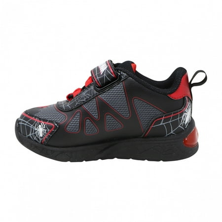 Spider-Man 823665-size7 Web Shooting Kids Light Up Shoes, Size 7