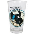 thumbnail image 1 of Spider-Man Marvel Comics Classic Black-Suit Web Slinging Toon Tumblers Pint Glass, 1 of 2