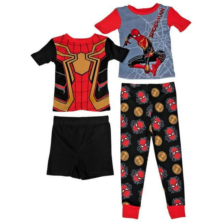 Spiderman pajamas size 8 cheap