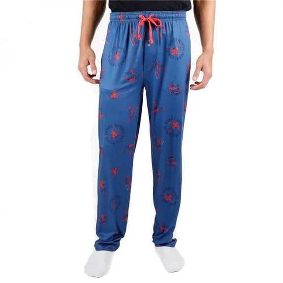 Spider-Man 845148-medium-32-34 Marvel Comics Classic Poses AOP Sleep Pants, Medium - 32-34