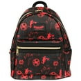 thumbnail image 1 of Spider-Man 866387 Spider-Man Across The Spider-Verse Web Mini-Backpack by Loungefly, Black & Red, 1 of 4