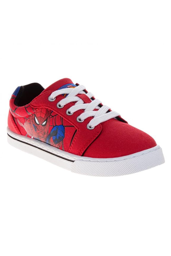 895340-size2 Web Swinging Laced Kids Sneakers - Size 2