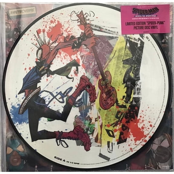 Spider-Man: Across the Spider-Verse - O.S.T. - Spider-Man: Across The Spider-Verse (Soundtrack From And Inspired By The Motion Picture) - Ltd Picture Disc - Music & Performance - Vinyl