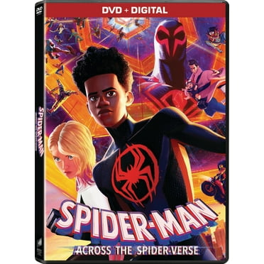 Spider-Man: Across The Spider-Verse (DVD   Digital Copy) Sony Action, Adventure