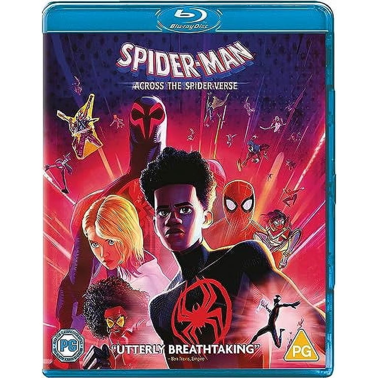 Spider-Man: Across The Spider-Verse Region Free Blu-ray - Walmart.com