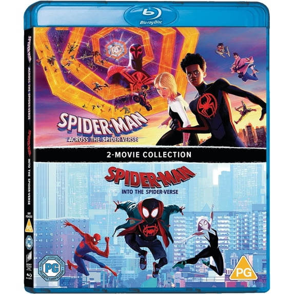 Spider-Man: Across The Spider-Verse / Spider-Man: Into The Spider-Verse Blu-ray Region Free