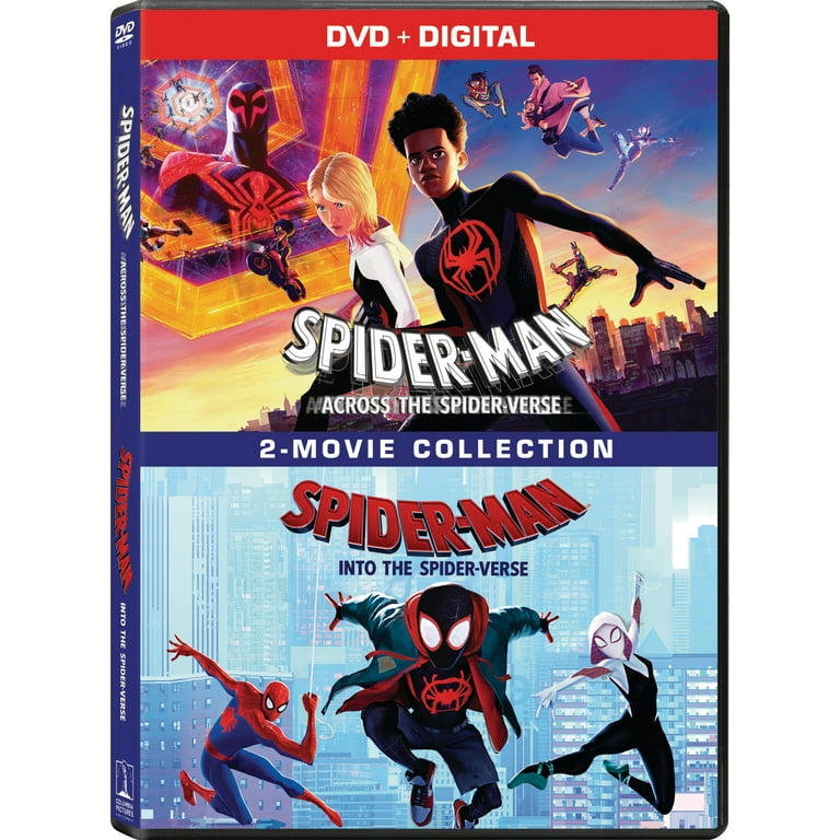 Spider-Man: Across The Spider-Verse/Spider-Man: Into The Spider-Verse (DVD  + Digital Copy)