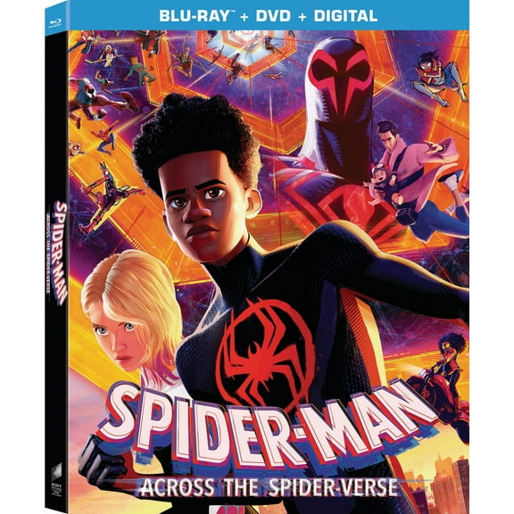 Spider-Man: Across The Spider-verse (Blu-Ray   DVD   Digital Copy)