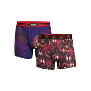 Spider-Man: Across the Spider-Verse Men's Boxer Briefs, 2-Pack, Sizes S-2XL