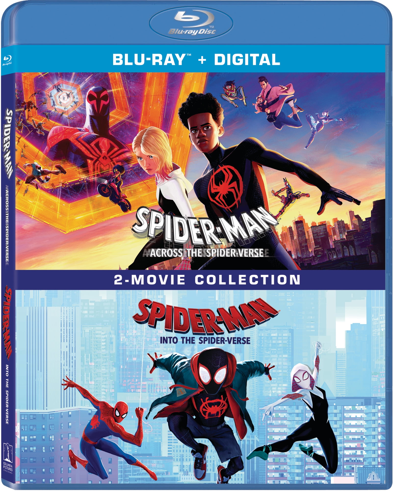 Spider-Man: Across the Spider-Verse/Spider-Man: Into The Spider-Verse  (Blu-Ray + Digital Copy) 