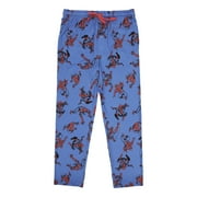 Spider-Man All-Over Character Print Men's Sleep Pajama Pants -Medium