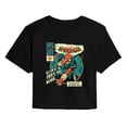 thumbnail image 1 of Spider-Man - All in a Day's Work - Juniors Cropped Graphic T-Shirt, 1 of 4