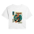 thumbnail image 1 of Spider-Man - All in a Day's Work - Juniors Cropped Graphic T-Shirt, 1 of 4