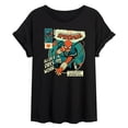 thumbnail image 1 of Spider-Man - All in a Day's Work - Juniors Oversized Graphic T-Shirt, 1 of 4