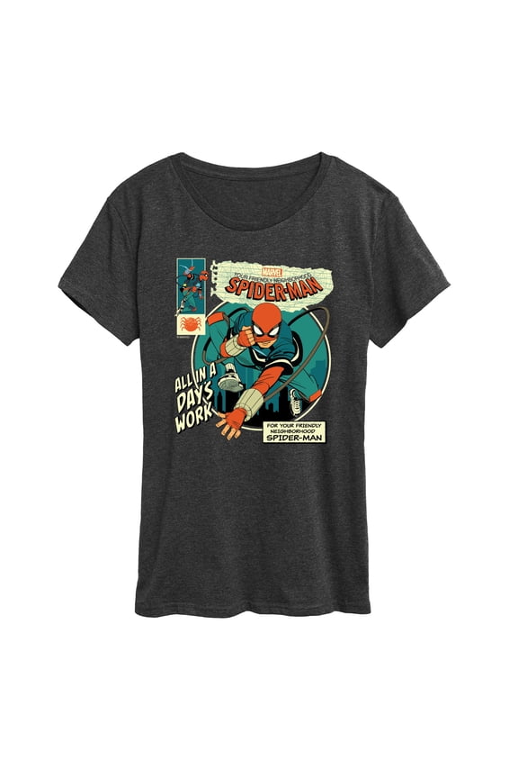 - All in a Day's Work - Women's Short Sleeve Graphic T-Shirt