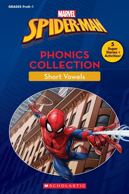 Spider-Man Amazing Phonics Collection: Short Vowels (Disney Learning Bind-Up) (Paperback)