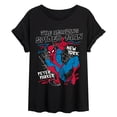 thumbnail image 1 of Spider-Man - Amazing Sketch Relaxed Fit T-Shirt, 1 of 4