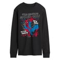 thumbnail image 1 of Spider-Man - Amazing Sketch - Men's Long Sleeve Graphic T-Shirt, 1 of 3