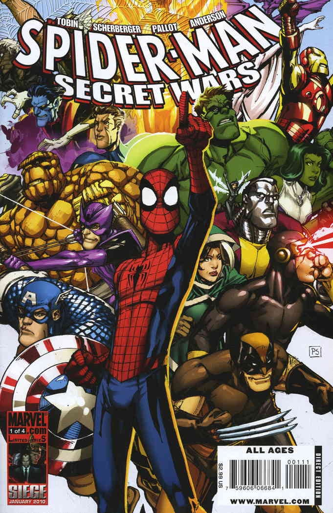 Spider Man And The Secret Wars 1 VF Marvel Comic Book Walmart spider-man-and-the-secret-wars-1-vf-marvel-comic-book-walmart